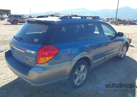 2007 Subaru Outback 3.0R L.l. Bean Edition z USA, uszkodzony, nr VIN 4S4BP86C174309222